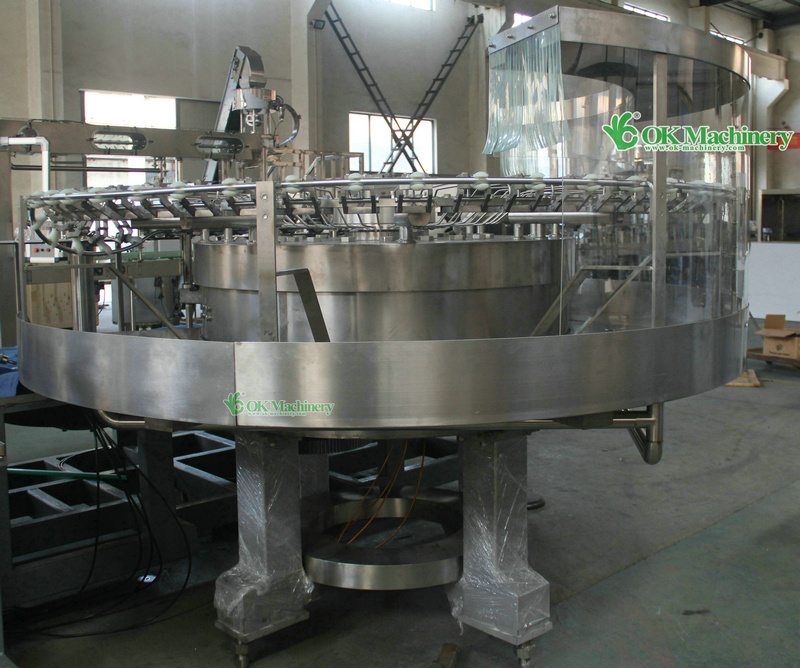 filling machine with heater