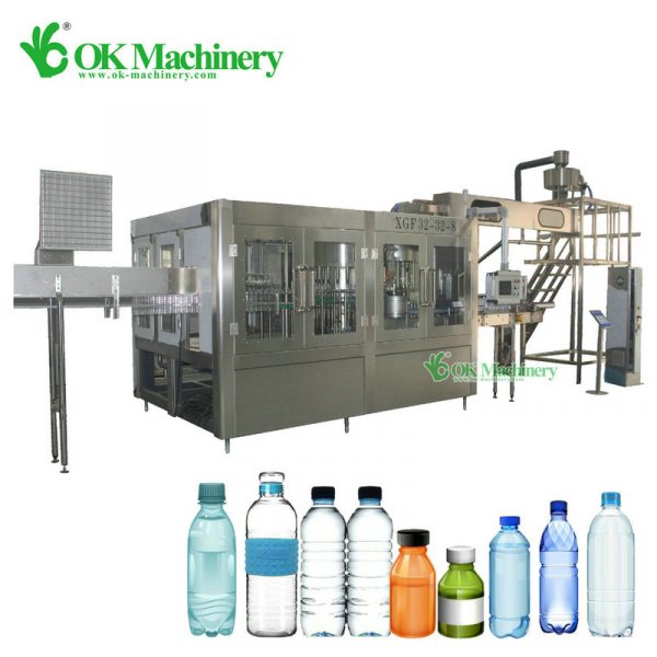 bottle water filling line