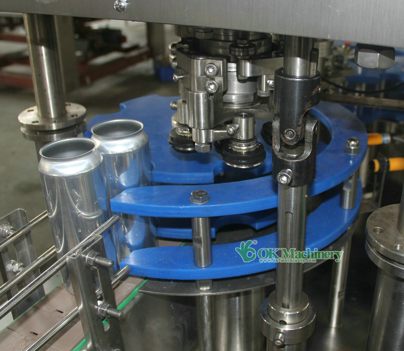 small can filling machine plant