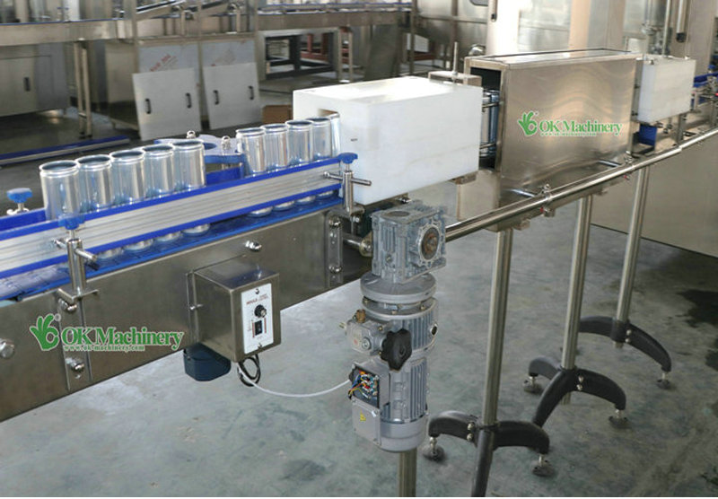 small can filling and sealing machine