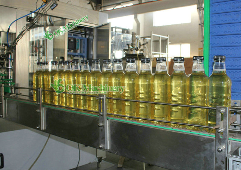 6000BPH rotary oil filling machine