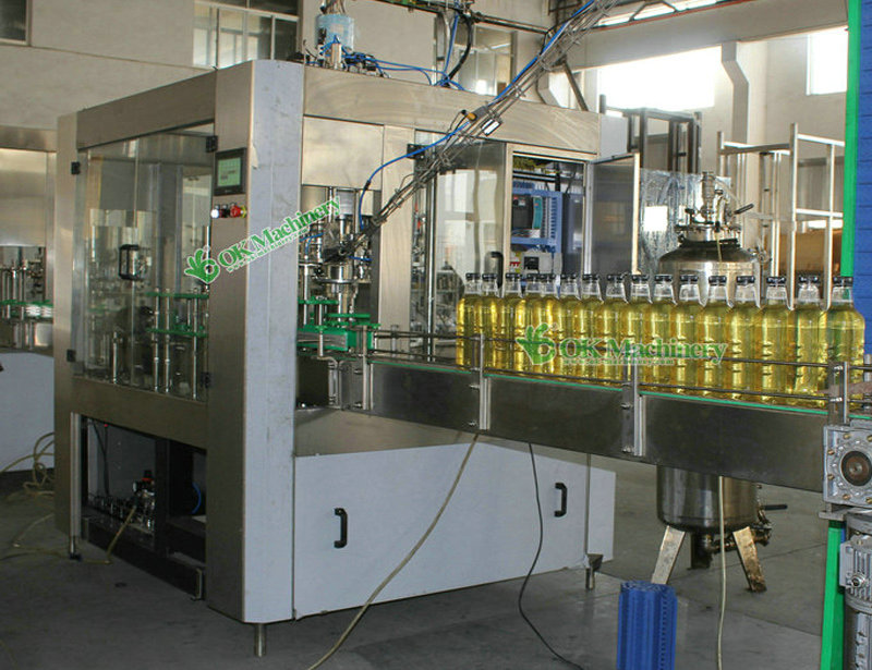 rotary oil filling machine