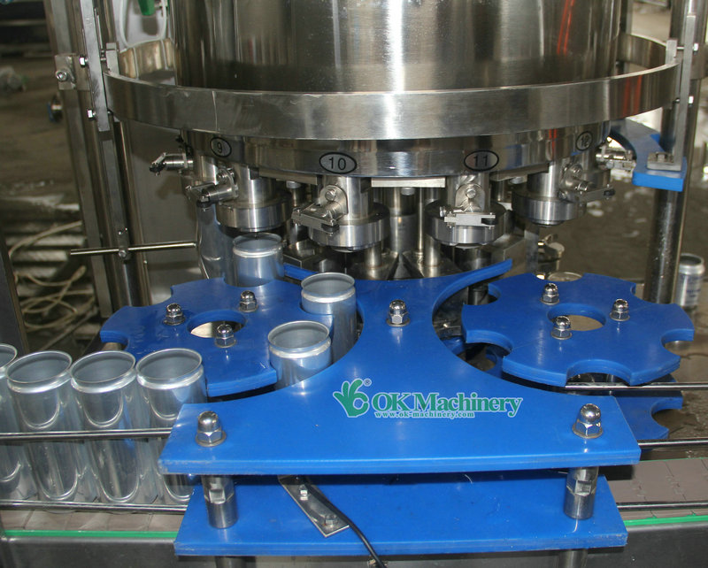 small aerosol can filling machine