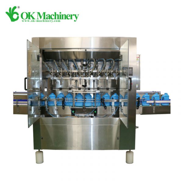 8 heads oil filling machine