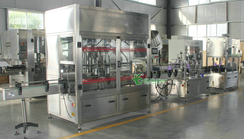 4 heads shampoo filling machine