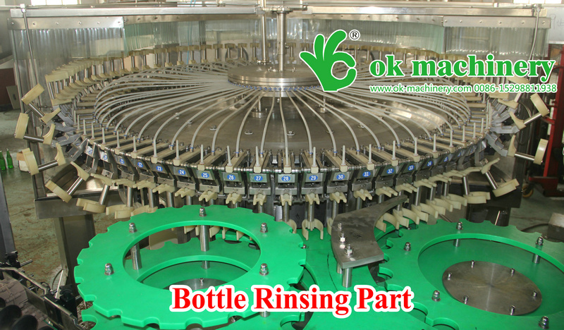 auto beer bottle filling machine