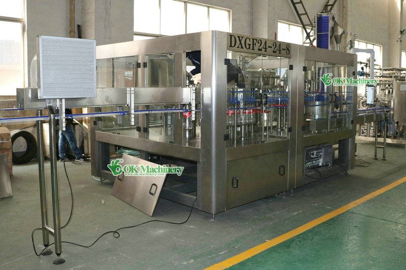 carbonated bottle filling machine