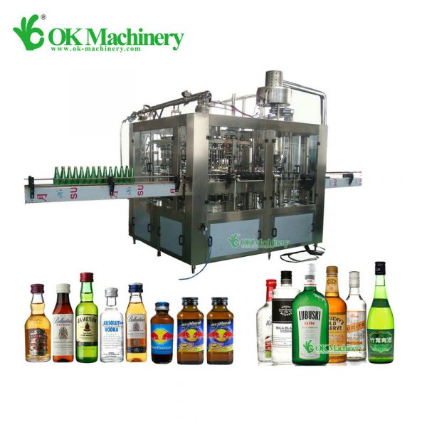 glass bottle wine machine