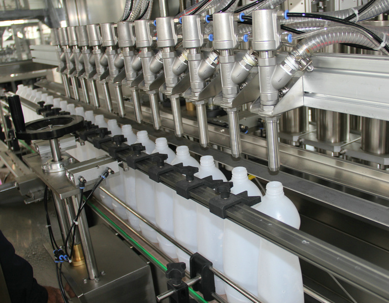 8 heads shampoo filling machine