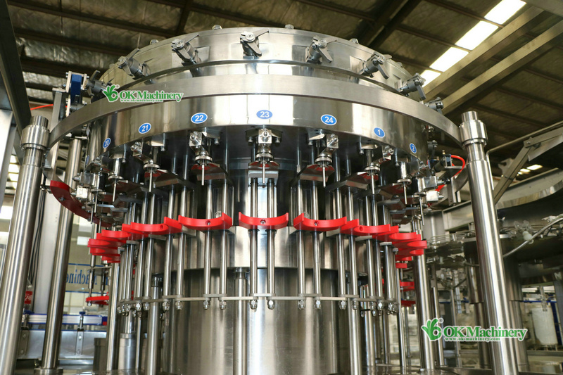 carbonated water filling machine