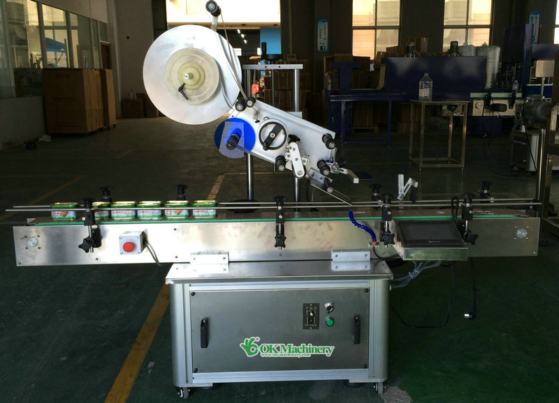 label sticking machinery