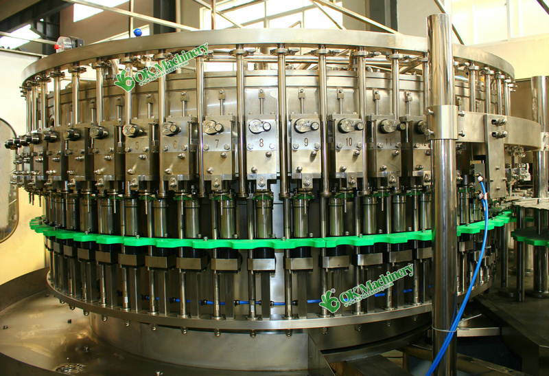 automatic carbonated water filling machine