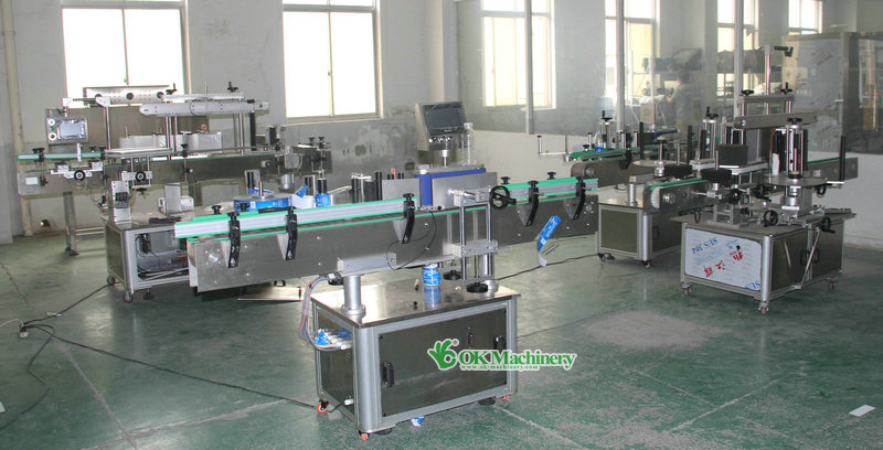  label sticking machine for round bottle