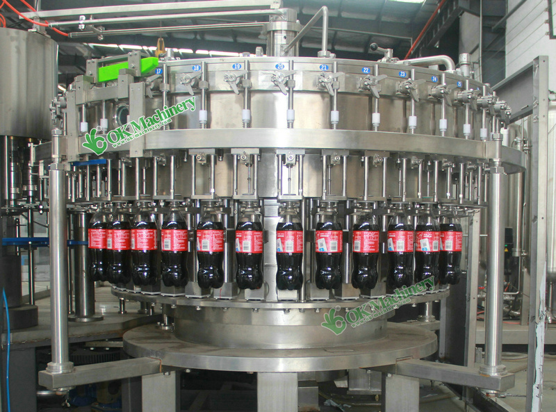 carbonated water filling machine